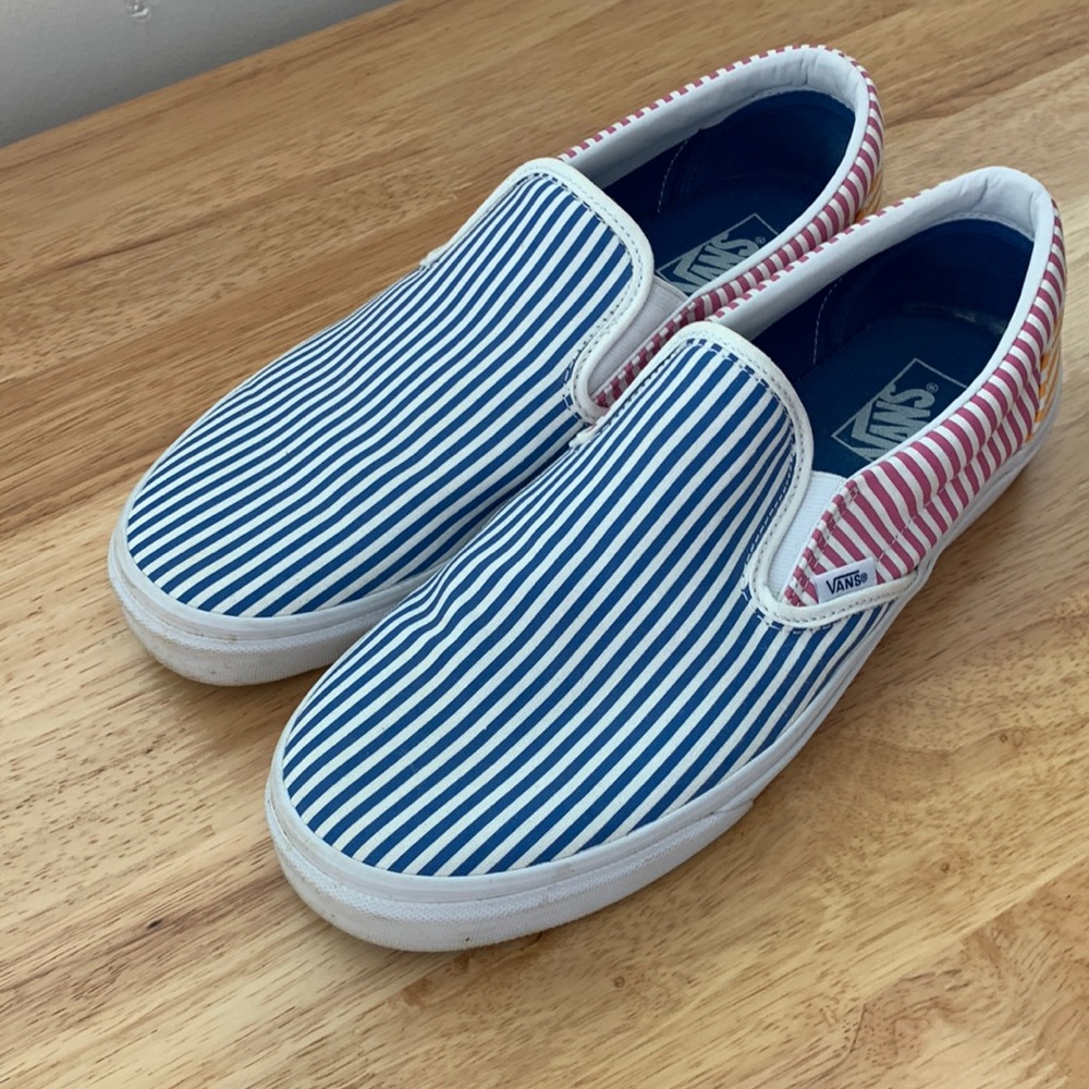 Wicked Cute Vans- Preppy-Size 12